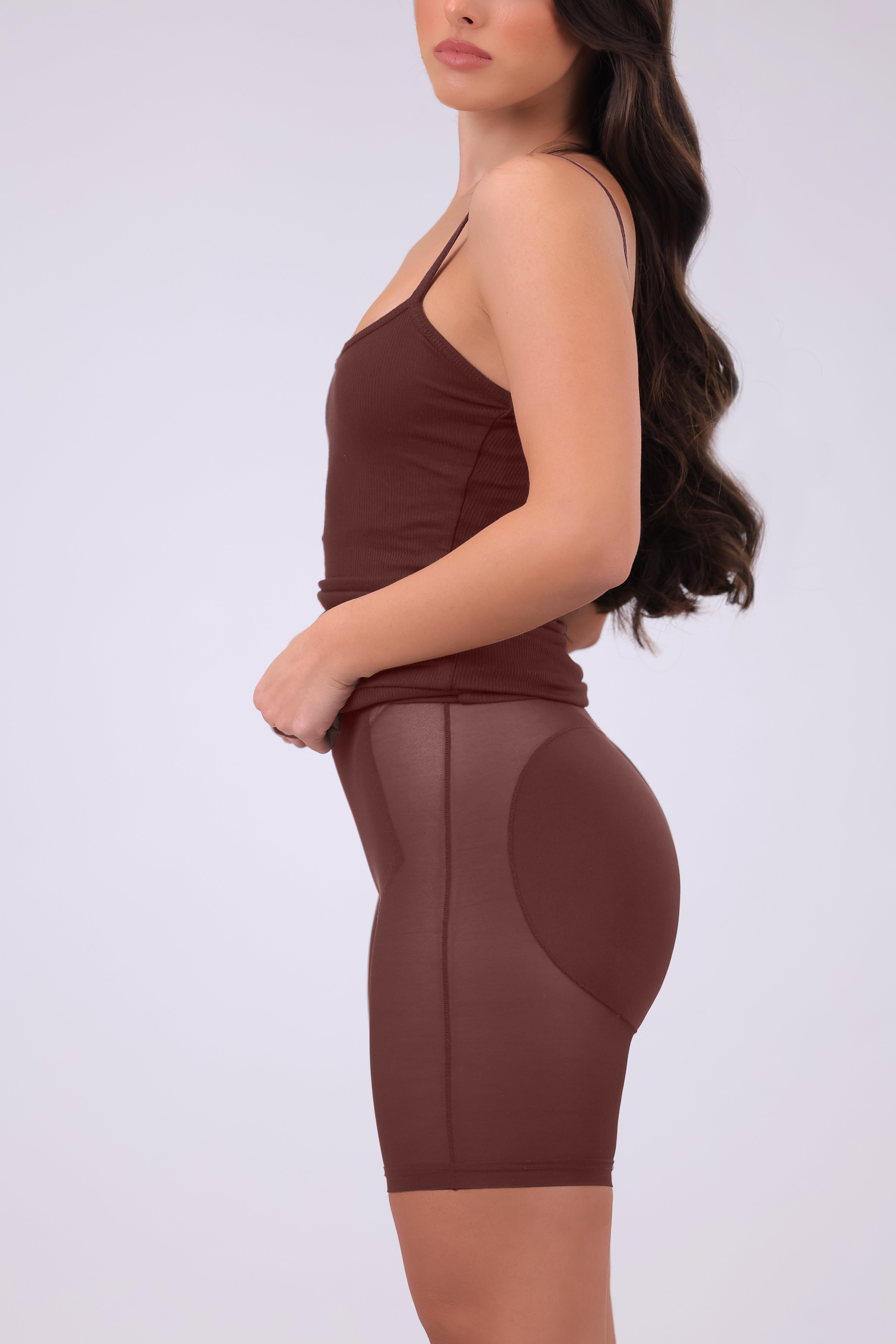 Built-In Shapewear Slip Mini Dress