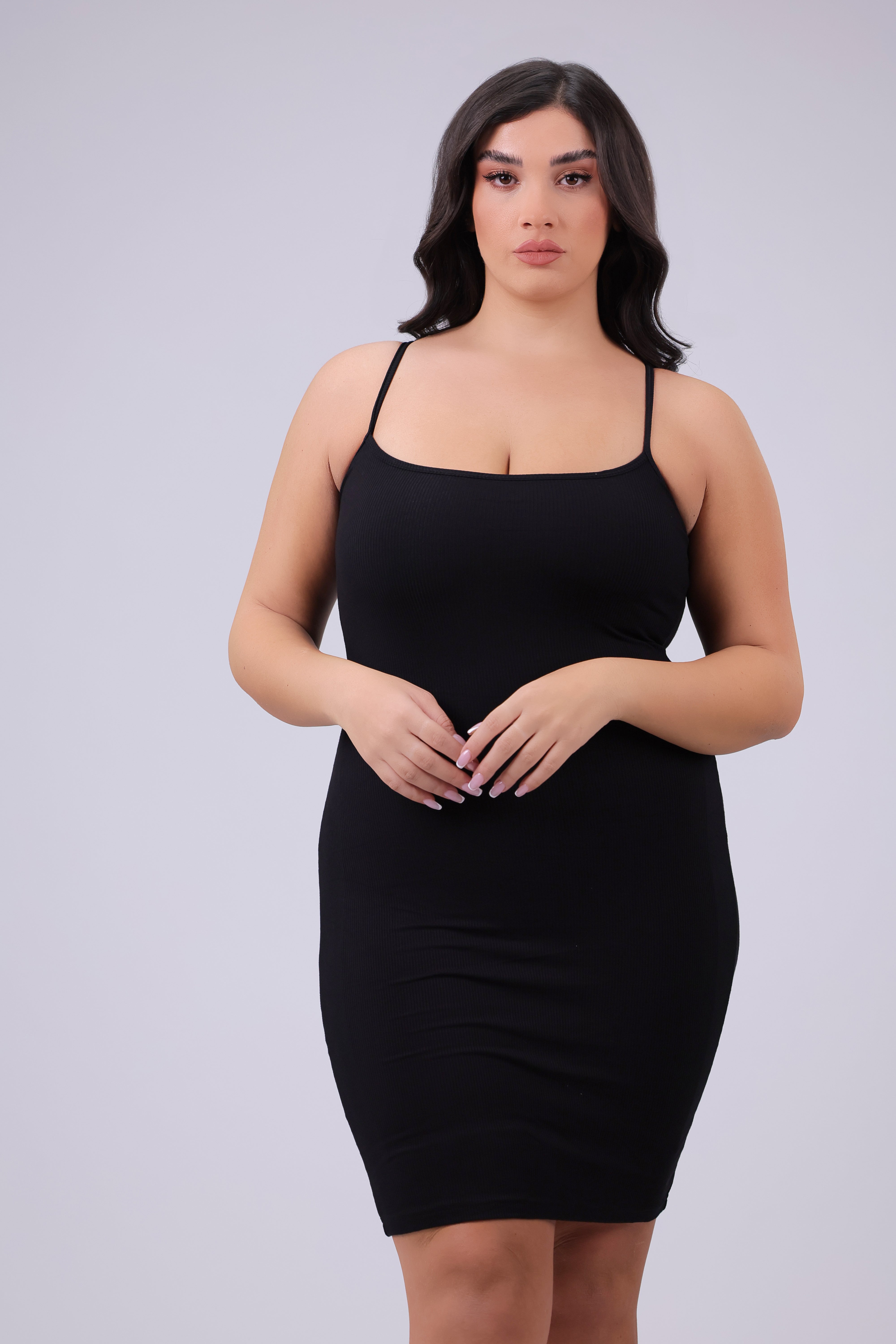 Built-In Shapewear Slip Mini Dress