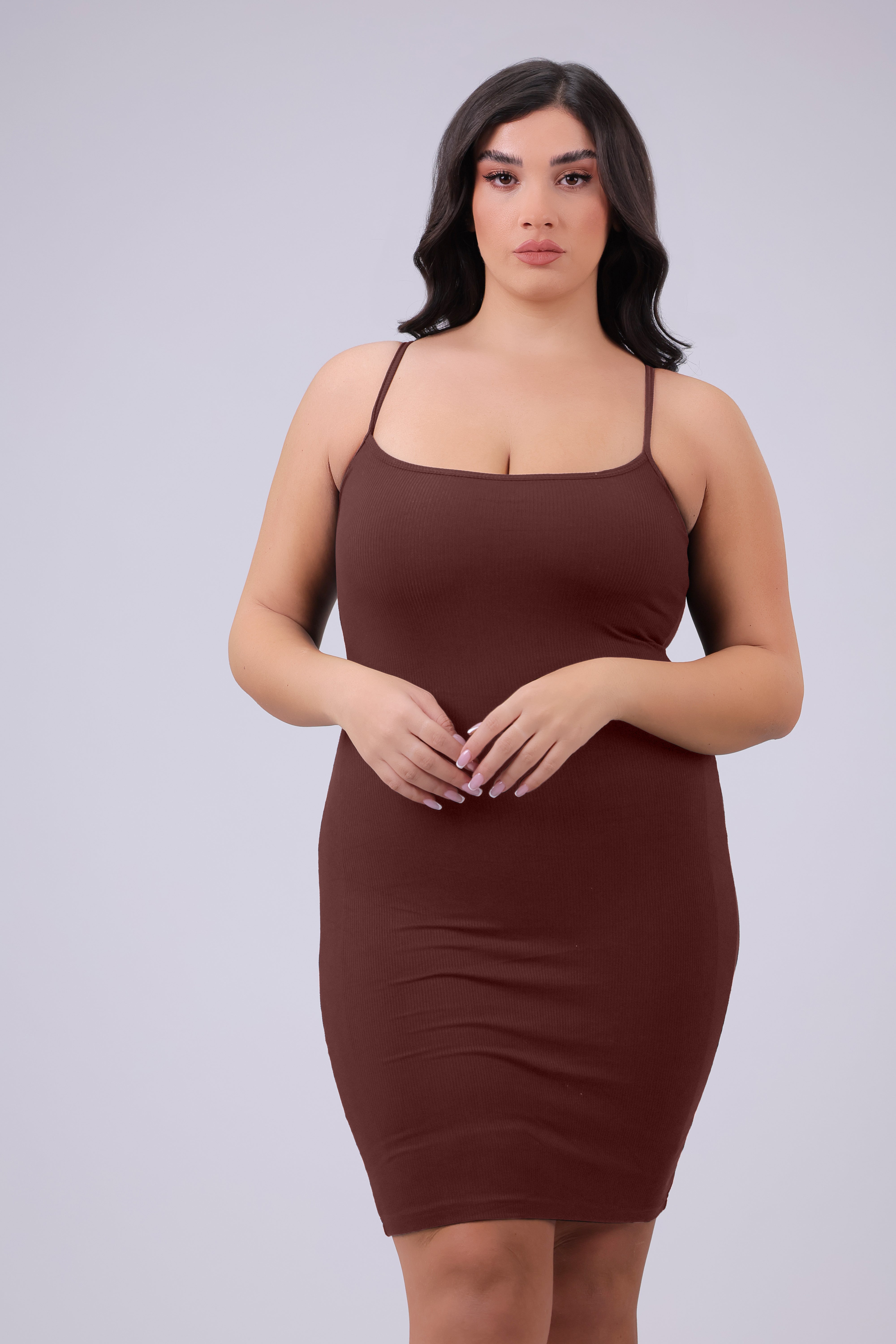 Built-In Shapewear Slip Mini Dress